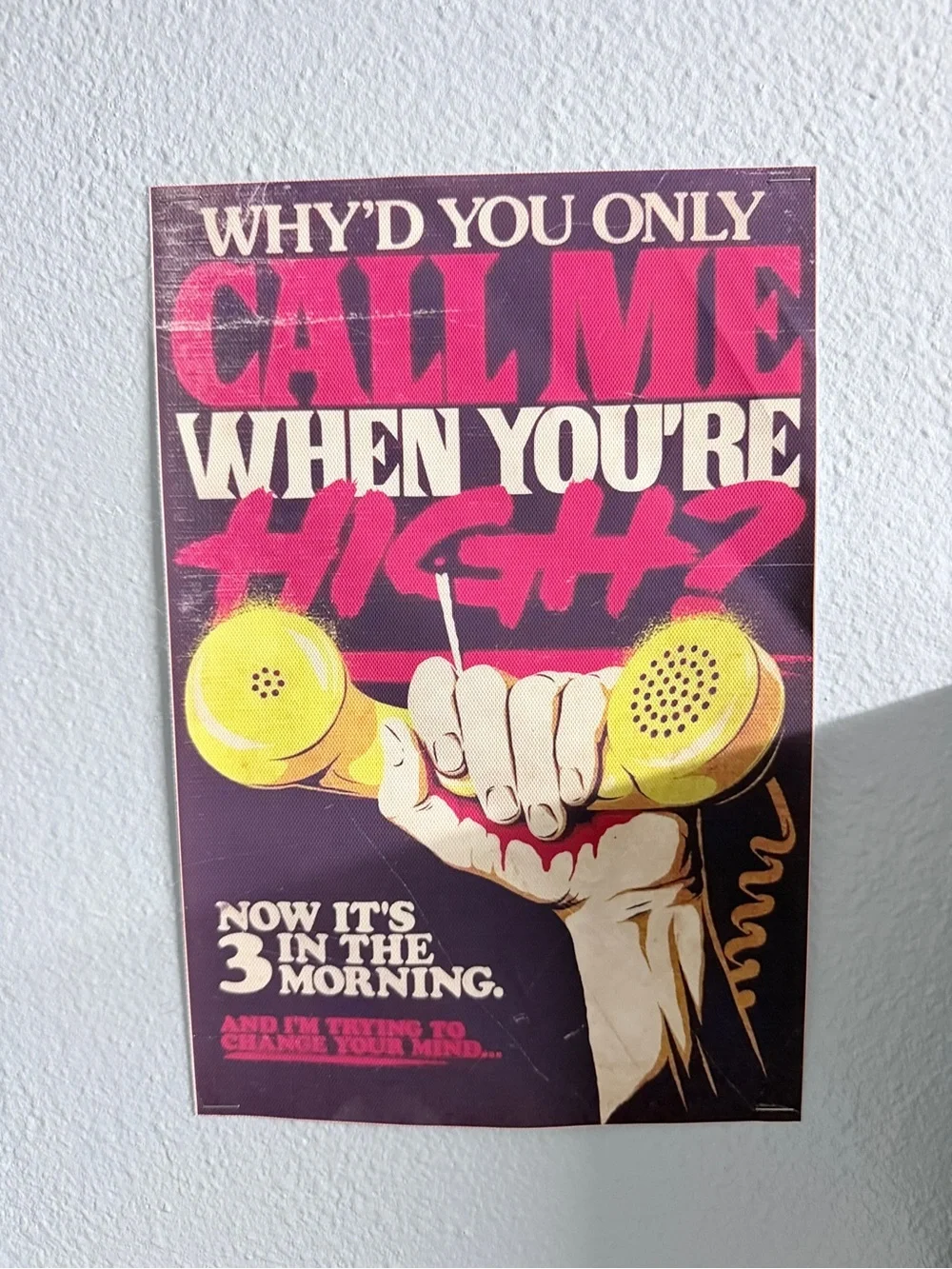 Canvas poster